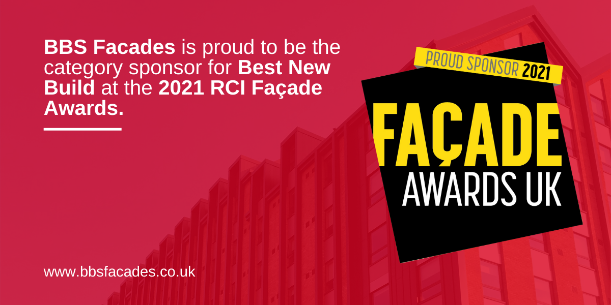 BBS Facades Sponsor ‘Best New Build’ at the 2021 RCI Façade Awards